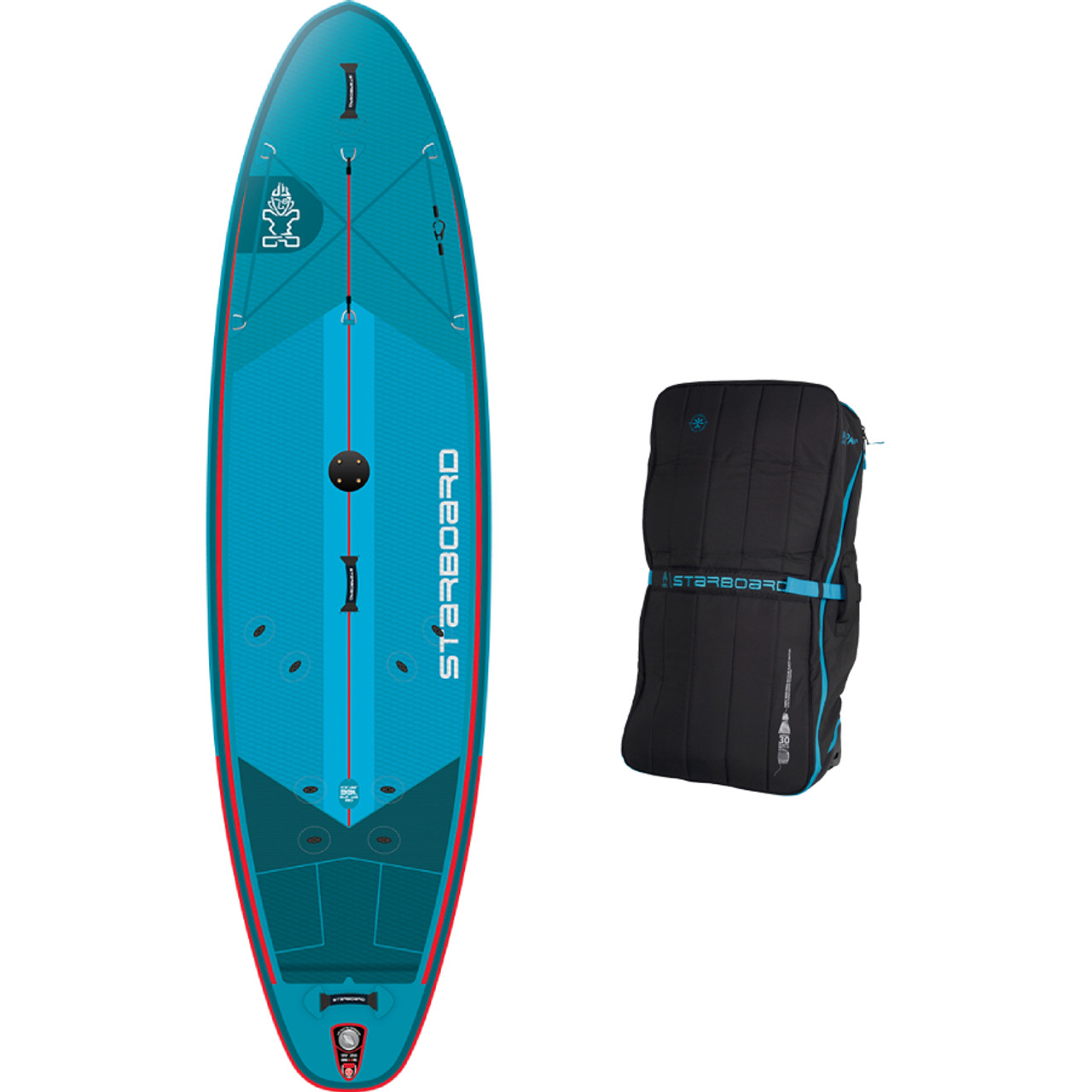 2023 Starboard iGO 10'8 サップボード インフレータブル Starboard 10'8 Deluxe SC iSUP Review | SupBoardGuide.com
