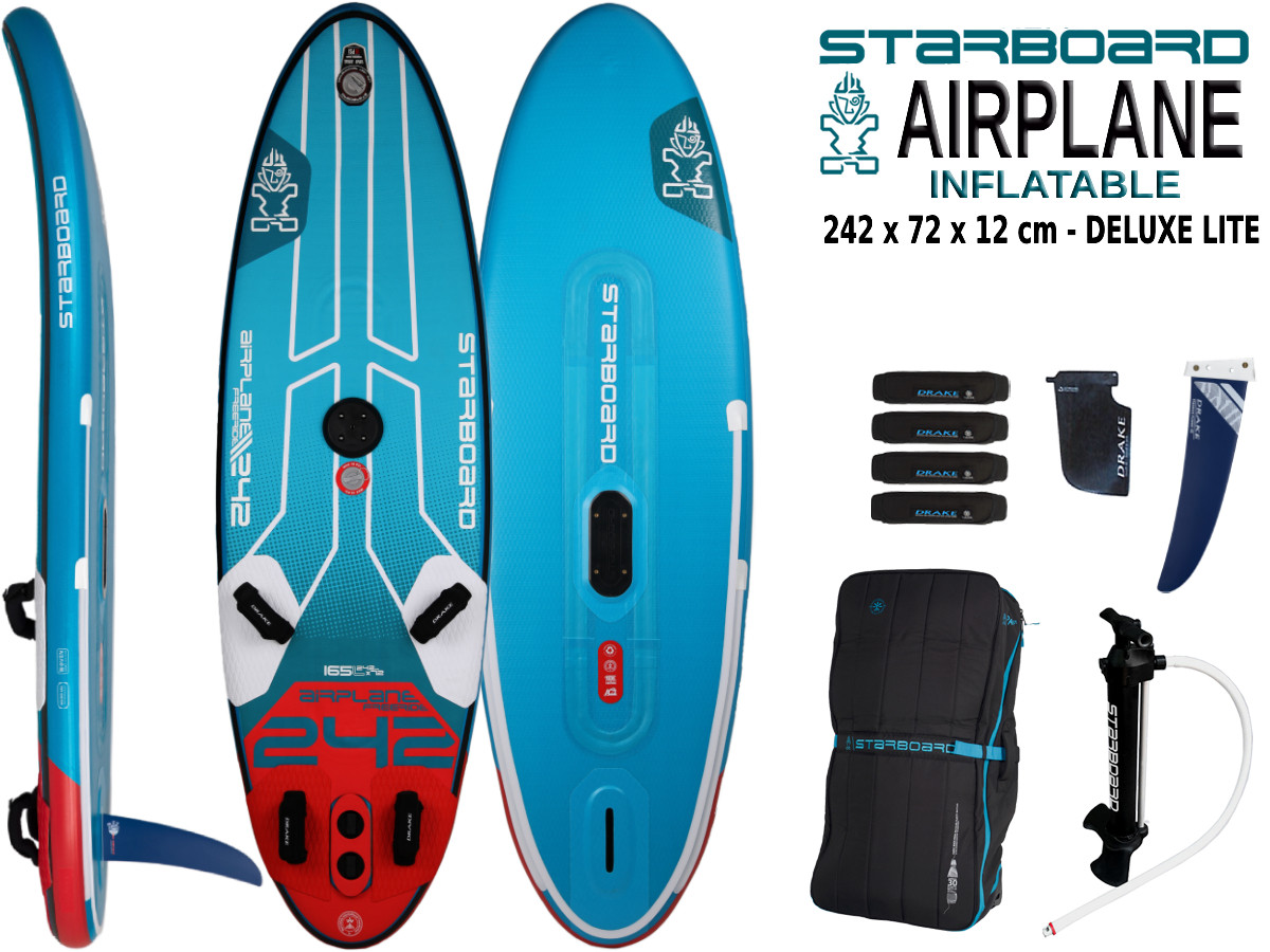 2026 Starboard Airplane 255 Inflatable Windsurf Board