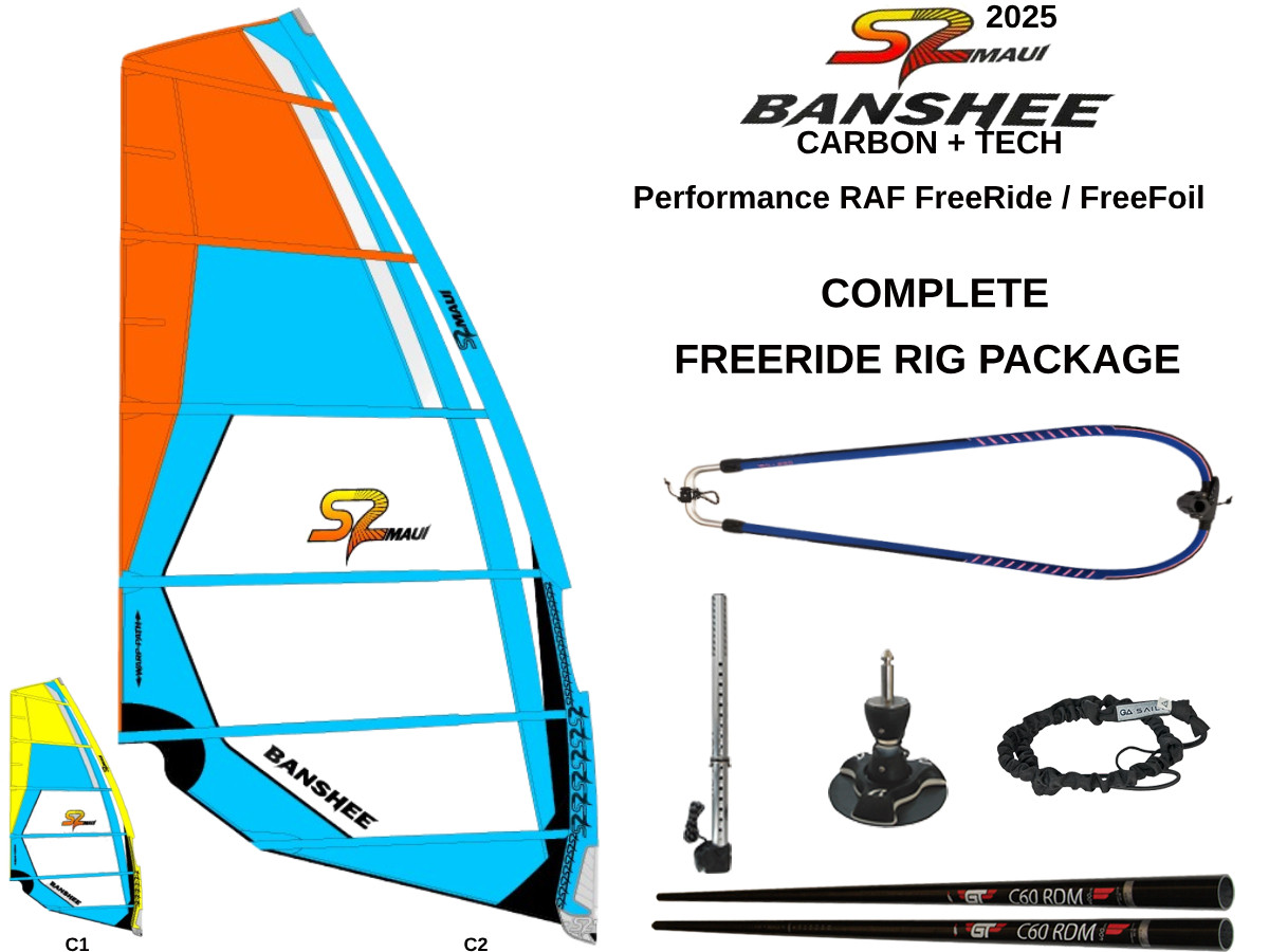ウインドサーフィン　S2maui  バンシー　5.8 Banshee 2021 – S2Maui
