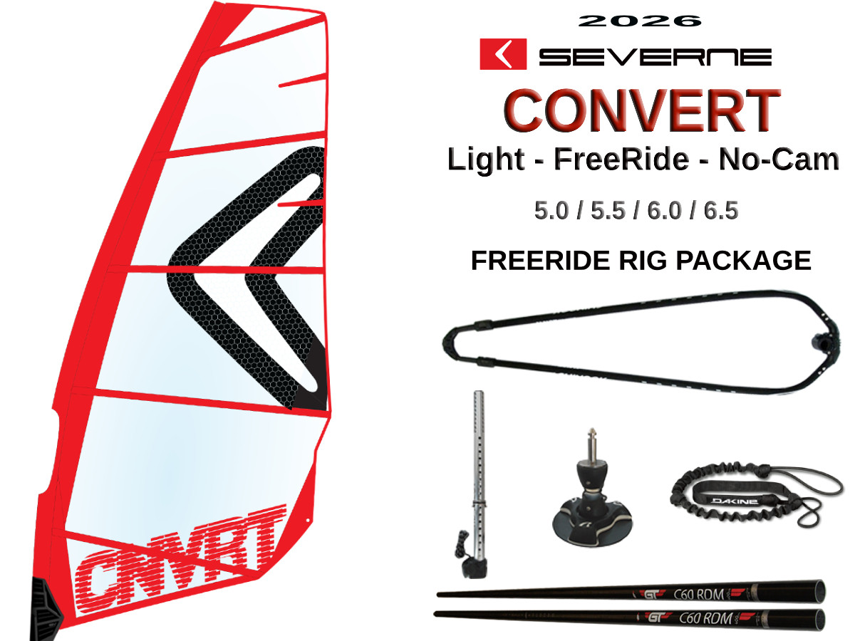2026 Severne Convert Windsurf Rig