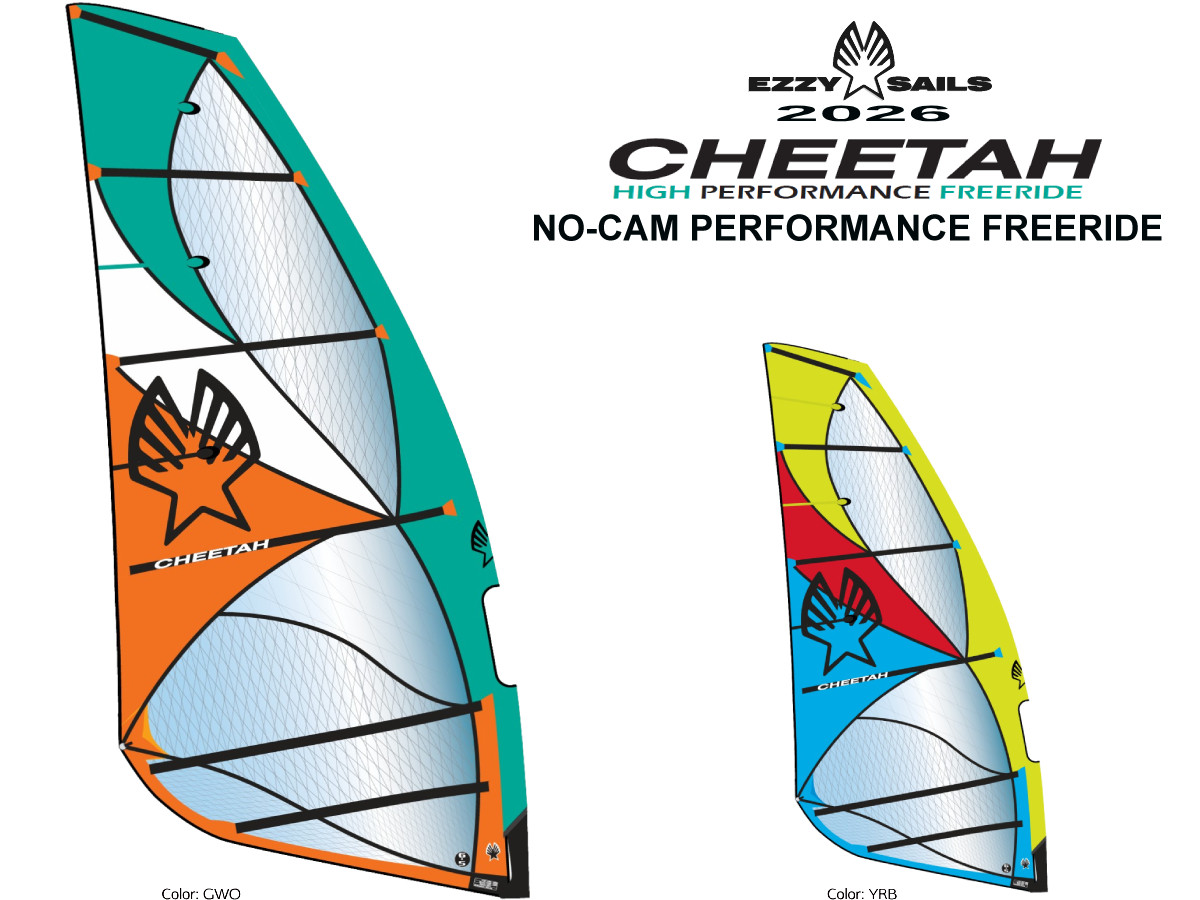 seeページ 2026 Ezzy Cheetah Windsurf Sail
