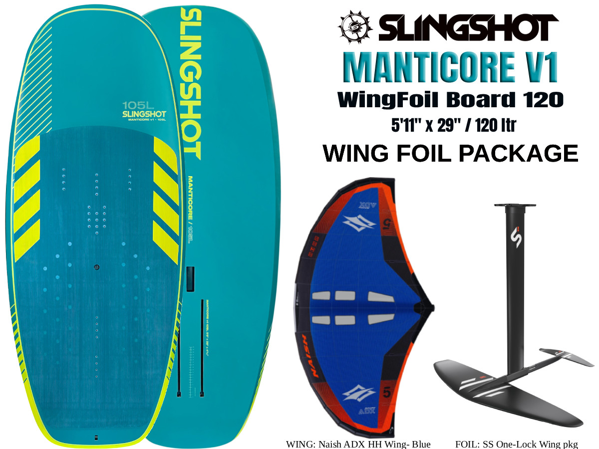 Slingshot Manicore Wing Foil Package