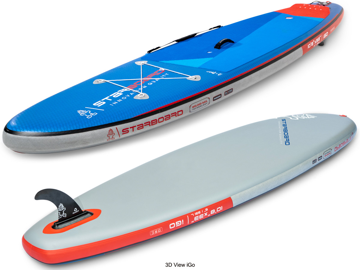 Starboard iGO Inflatable Paddle Board Deluxe
