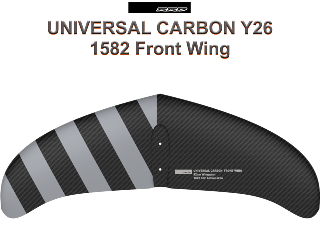 RRD Universal Carbon Front Wing 82/1582 w/Padded cover