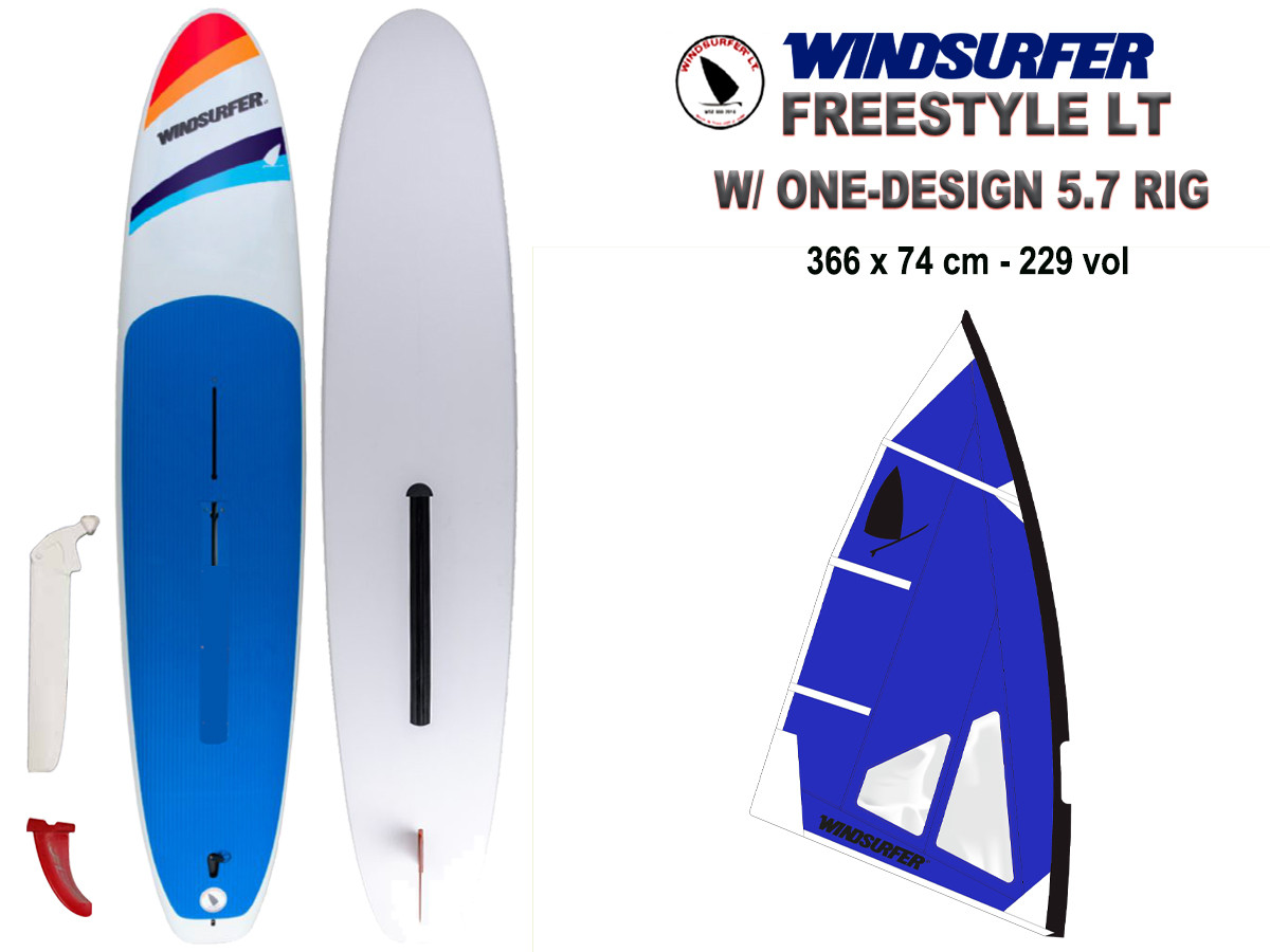 Windsurfer LT w/ 5.7 Windsurfer rig package