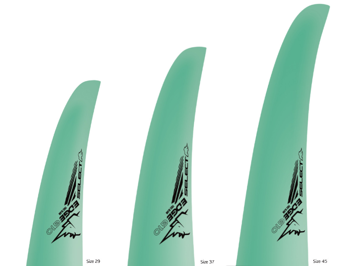 Select Edge G10 Tuttle Box Windsurfing Fin