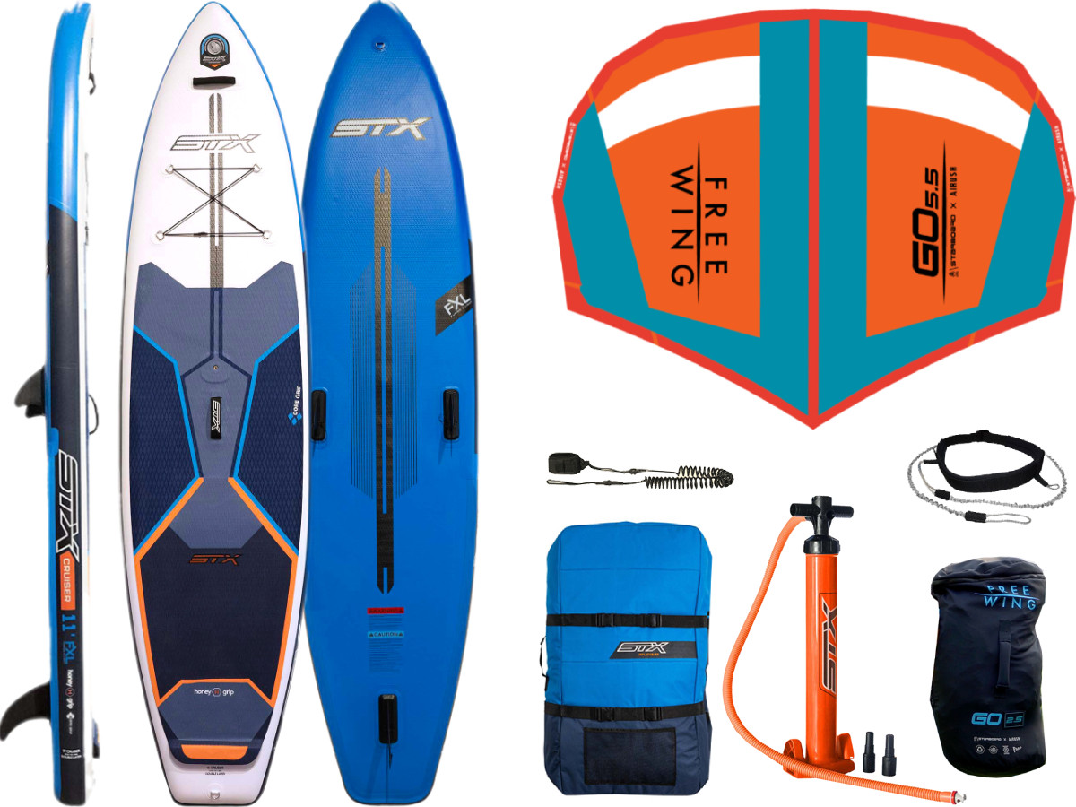 STX iSUP Wing/SUP/Windsurf Crossover Package