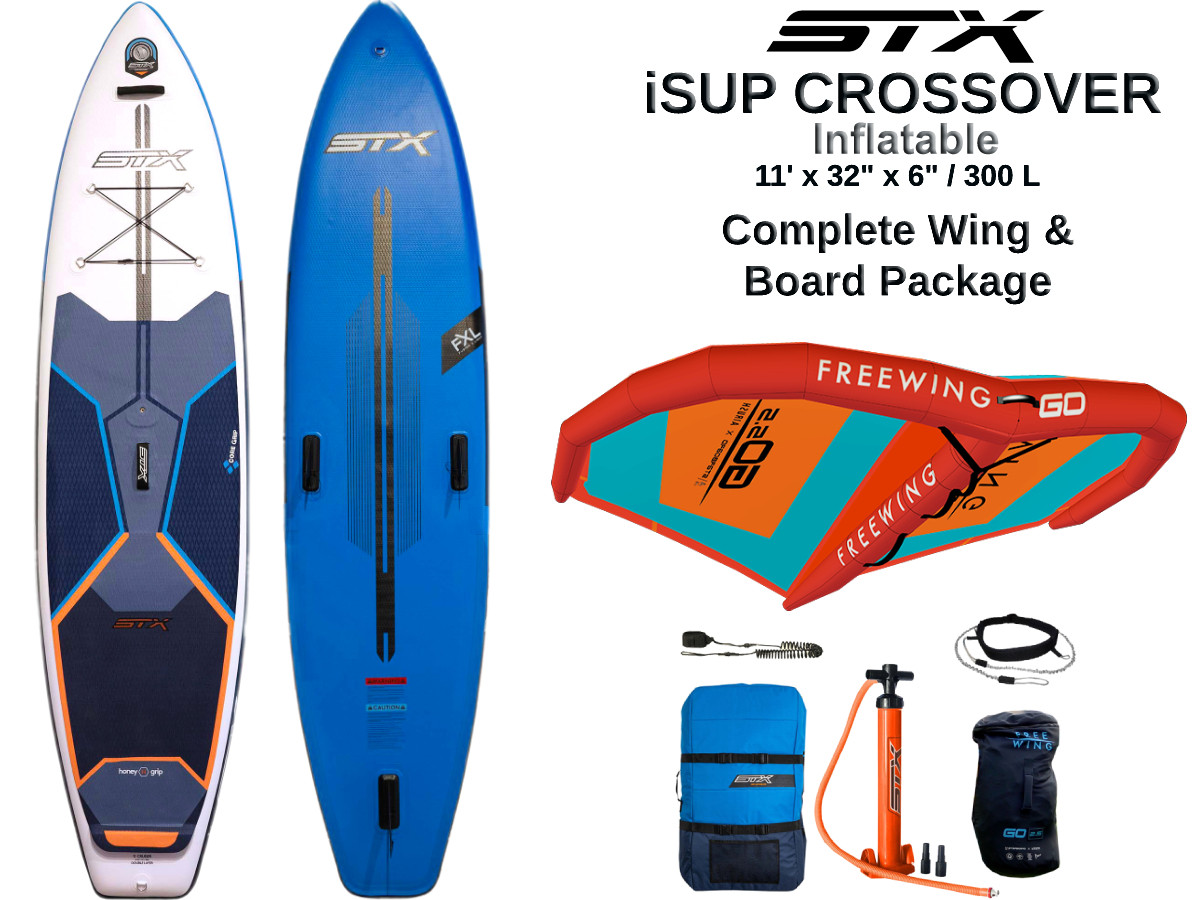 STX iSUP Wing/SUP/Windsurf Crossover Package