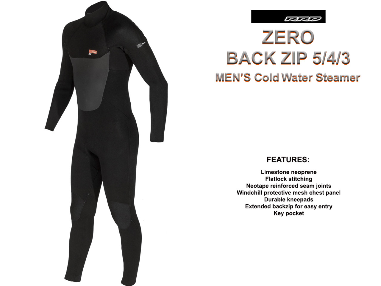 RRD ZERO BZ 5/4/3 Y25 Wetsuit