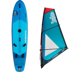 Starboard iGo Inflatable Windsurf & SUP Waterman Package