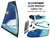 Starboard 10'8" iGO Inflatable WindSUP Deluxe Travel Package