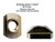 Stainless Steel M8 Foil Board & Mast Track T Nut