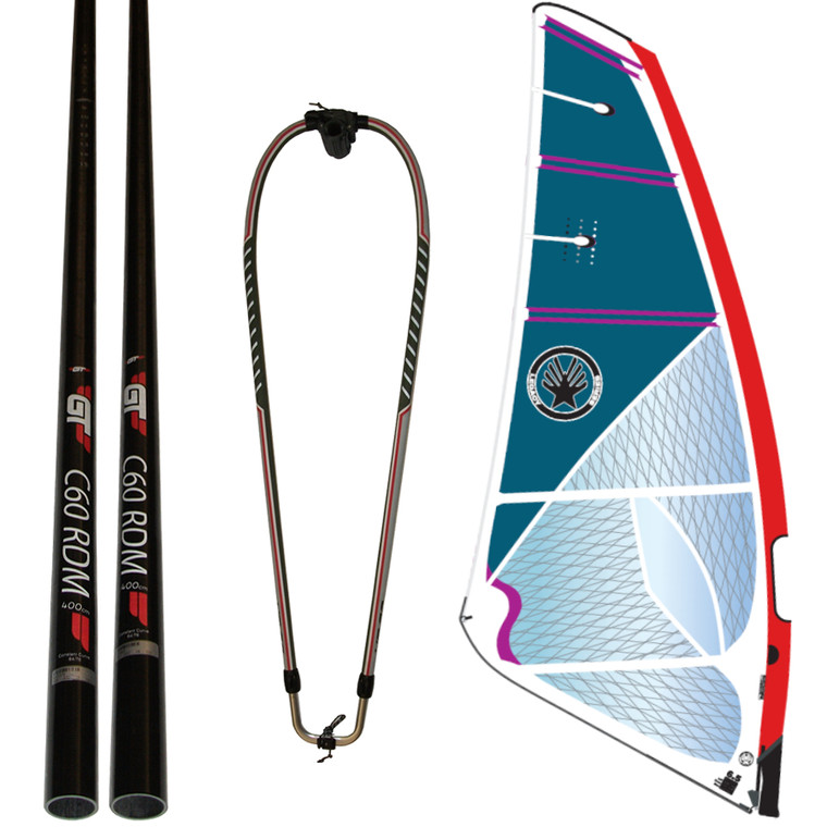 Ezzy Legacy complete windsurfing Rig 2023