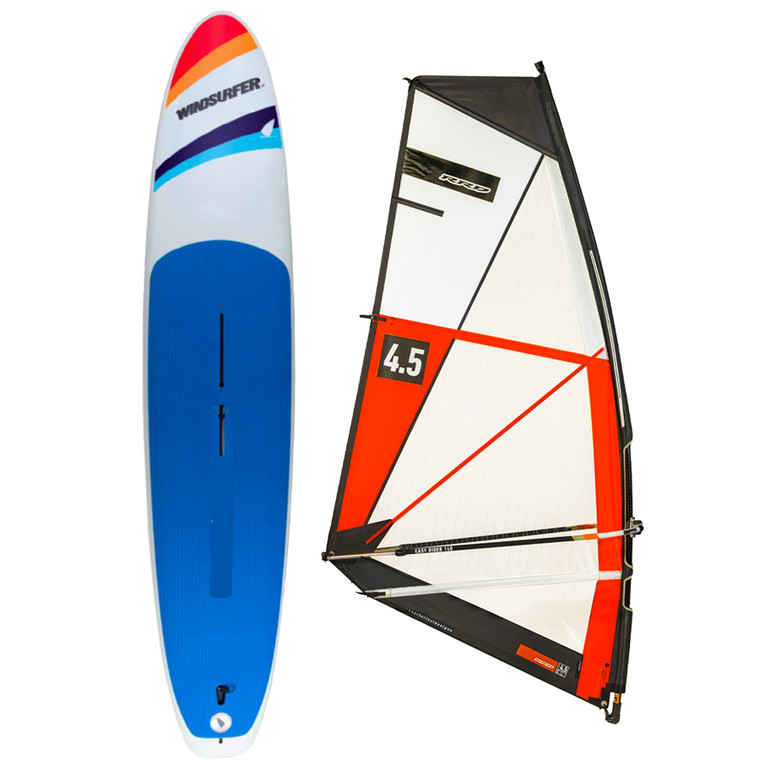 Windsurfer Freestyle LT  Board and Rig Windsurfing Package