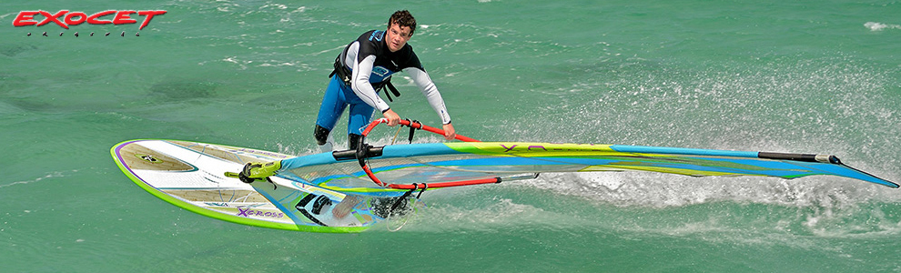 Exocet Windsurfing board