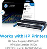 Genuine HP 641A Black Original LaserJet Toner Cartridge, C9720A ipos Supply