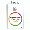 Google NFC Tap to Review Cards for Restaurants & other retail by iPOS Supply