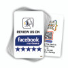 Facebook NFC Tap to Review Cards for Restaurants & other retail by iPOS Supply