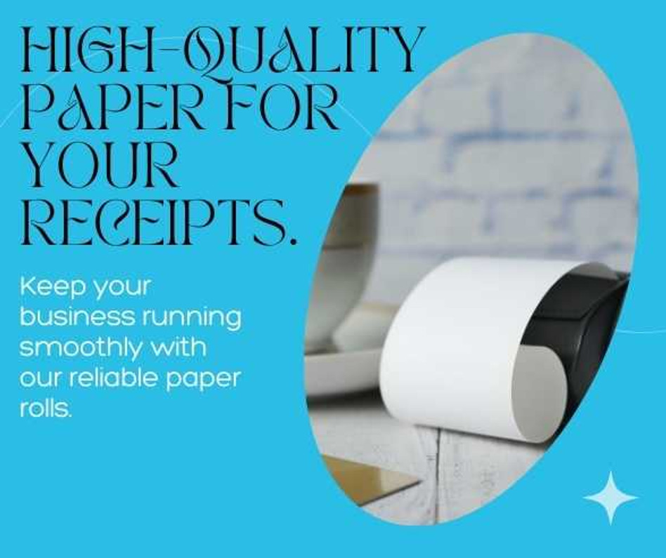 Thermal Receipt Paper Rolls for your Star or Epson receipt printers