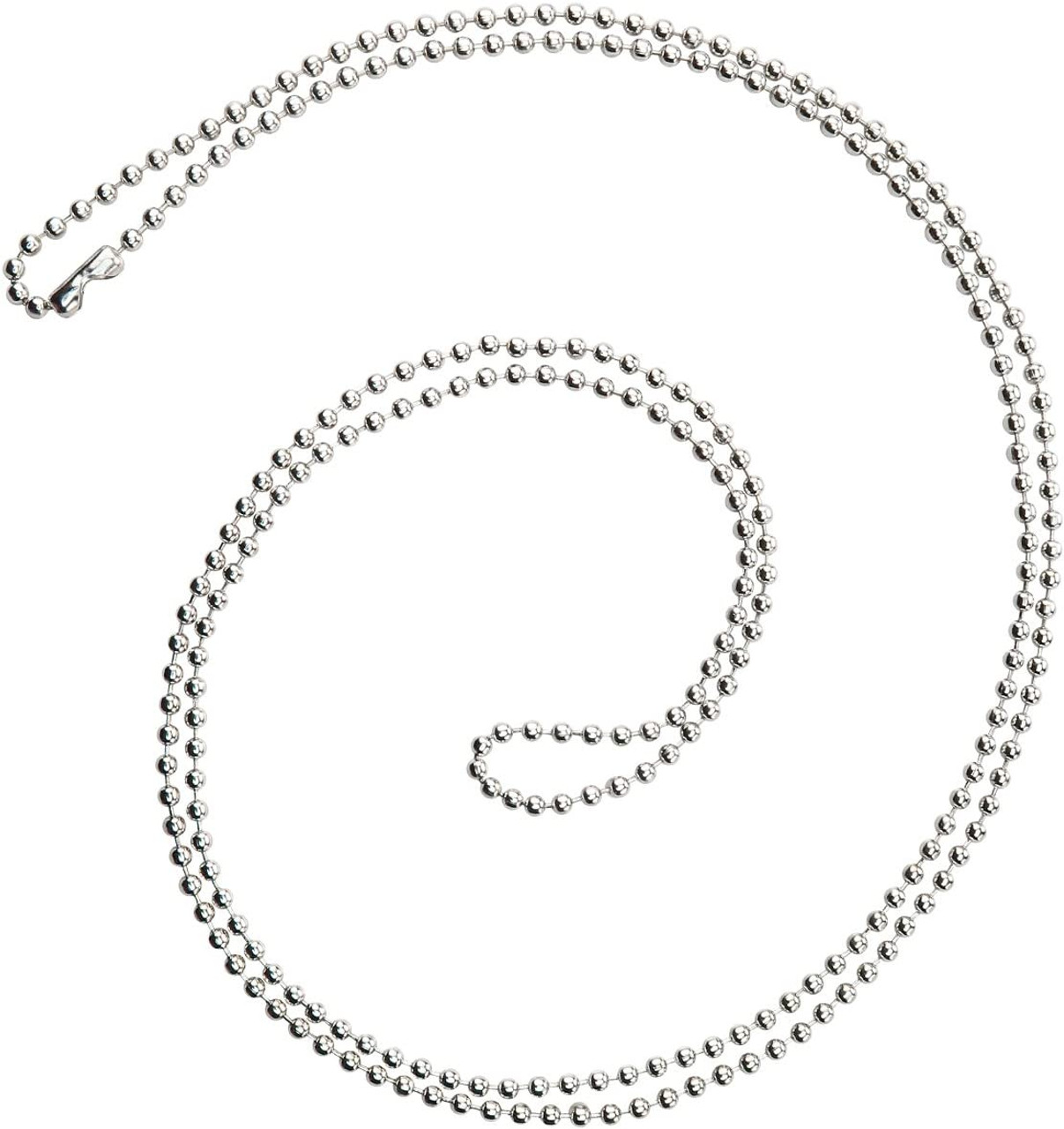 Ball Chain Replacement Necklace in Stainless Steel