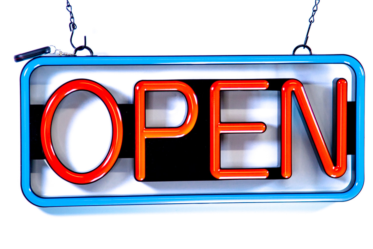 neon open sign png