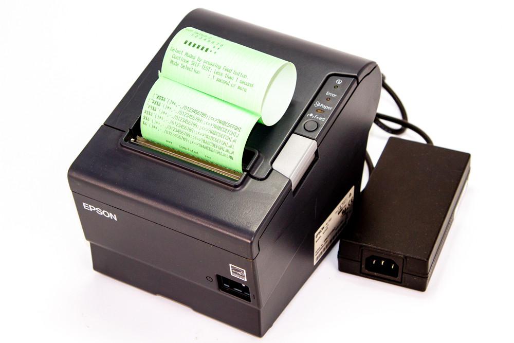 Epson TM-T88V Thermal POS Receipt Printer with Ethernet interface