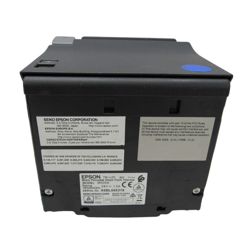 Epson TM-M30 Model M335A Pos Printer w/ USB & Ethernet Port