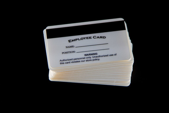 Employee Access Cards for POS with Magnetic Swipe (5 Cards Pack)