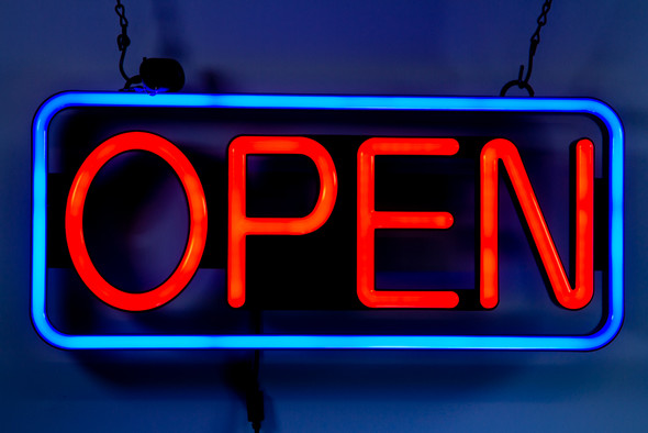 on LED Neon OPEN SIGN IPOS SUPPLY