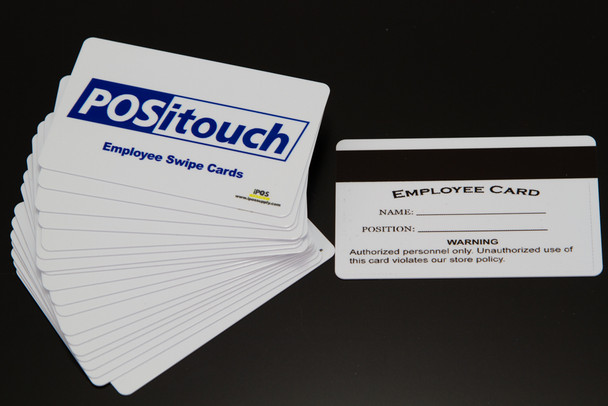 POS iTouch POS - Magnetic Swipe Employee ID Cards  (10 Pack) - NEW