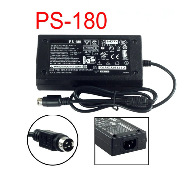 Epson POS Receipt Printer M235B M159D Power Supply ac Adapter Cord