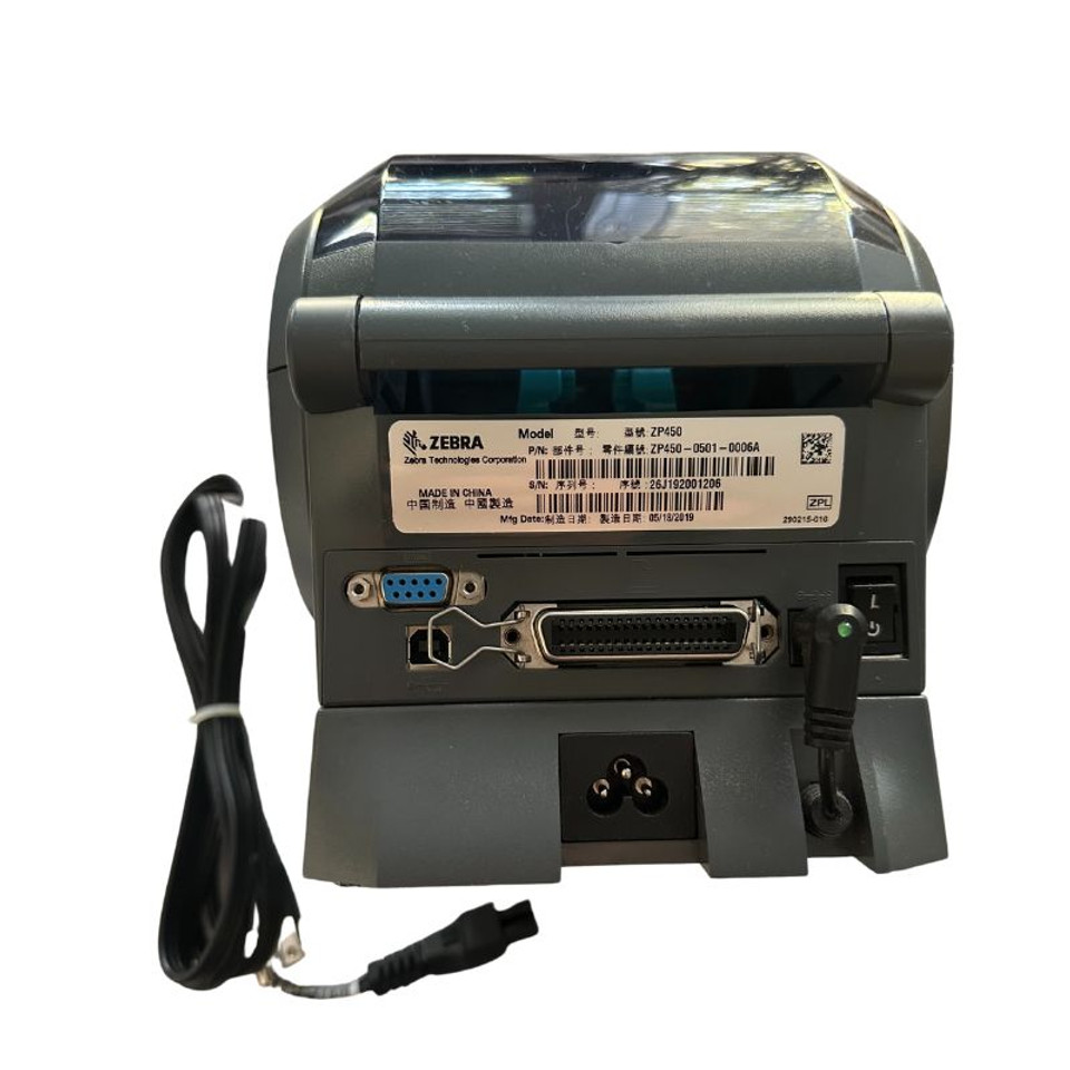 Zebra Zp 450 Label Thermal Barcode Printer Fast Reliable And Affordable 0313