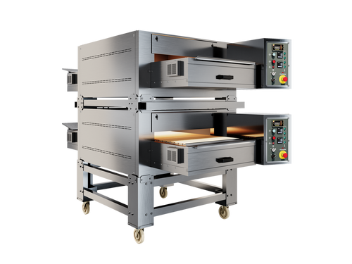 TS B2 G Stack StoneBelt High Temp Gas Conveyor Oven