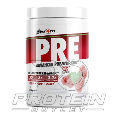PER4M Pre-Workout Stim Cherry Fizz 570g