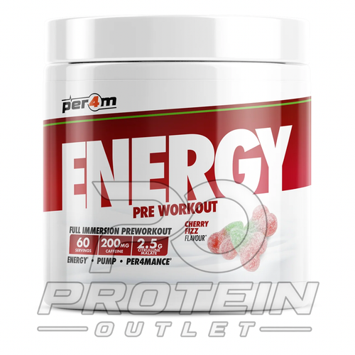 PER4M Energy Pre-Workout Cherry Fizz 390g