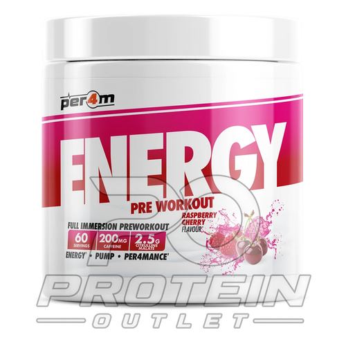 PER4M Energy Pre-Workout Raspberry Cherry 390g