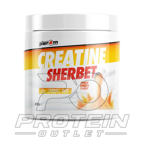 PER4M Creatine Sherbet Peach Sweets 310g