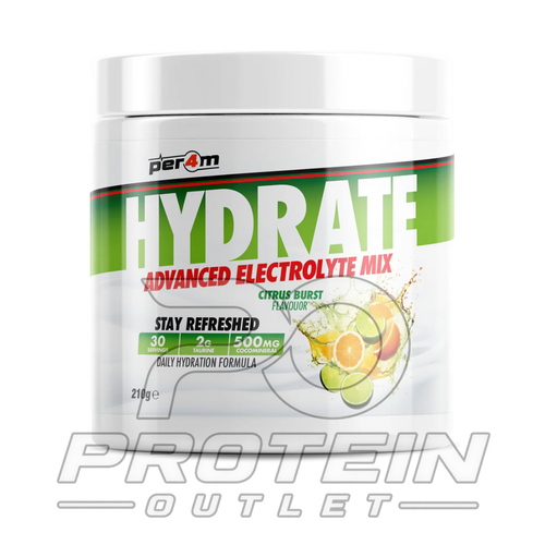 PER4M Hydrate Electrolyte Mix Citrus Burst 210g