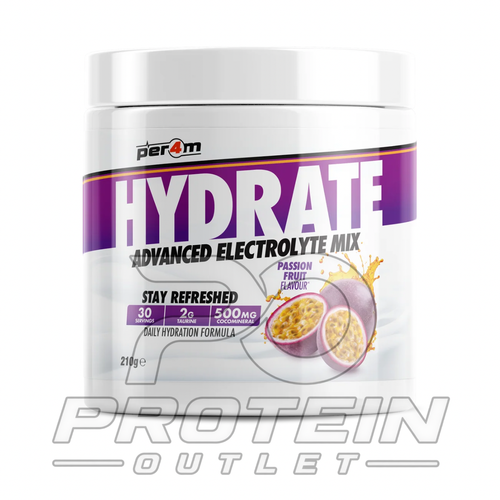 PER4M Hydrate Electrolyte Mix Passion Fruit 210g