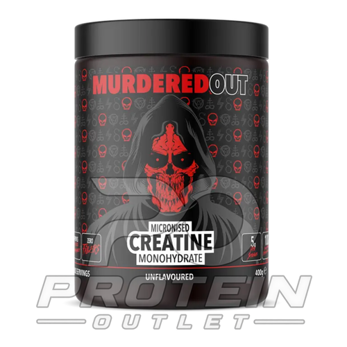 Murdered Out Micronised Creatine Monohydrate Unflavoured 400g