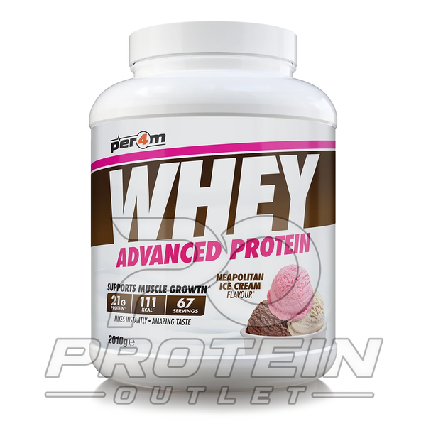 PER4M Whey Protein Neapolitan Ice Cream