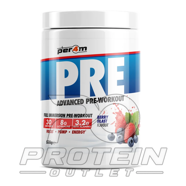 PER4M Pre-Workout Stim Berry Blast 570g