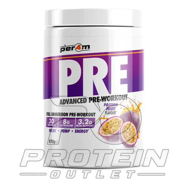 PER4M Pre-Workout Stim Passion Fruit 570g
