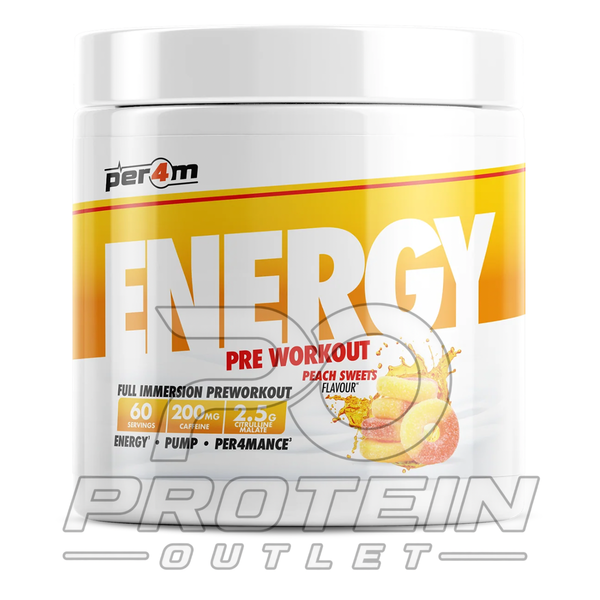 PER4M Energy Pre-Workout Peach Sweets 390g