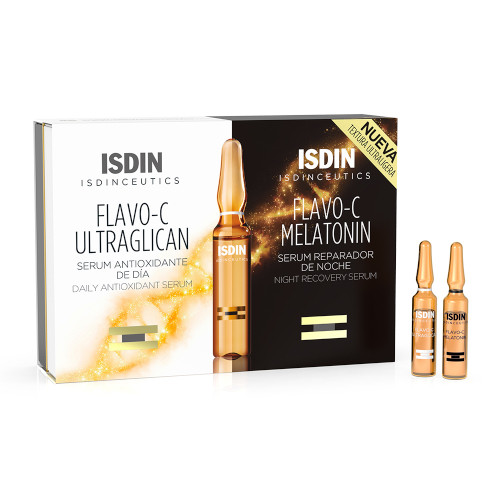Isdinceutics flavo-c melatonin + ultraglican