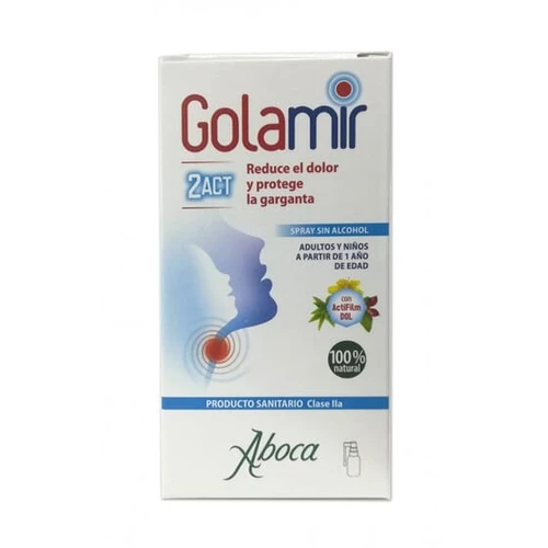 Golamir 2act spray sin alcohol 30 mL spray