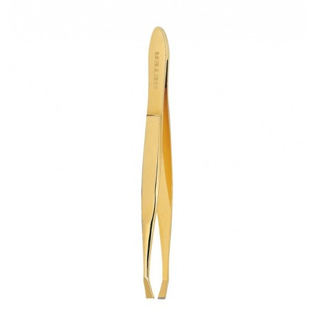 Pinzas depilar beter p cangrejo dorada 9.3 cm