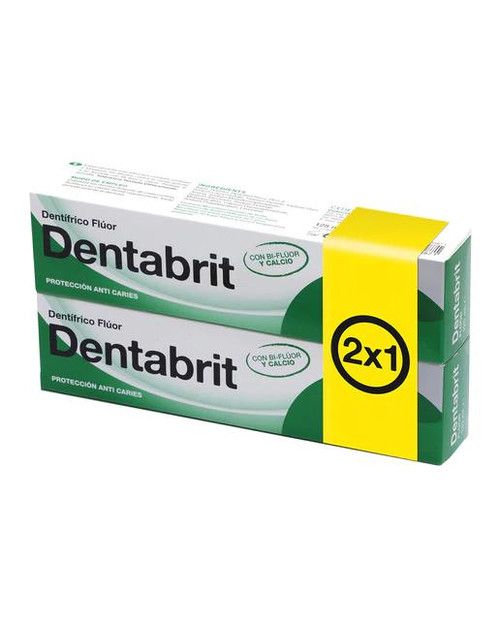 Dentabrit pack duplo dentífrico flúor