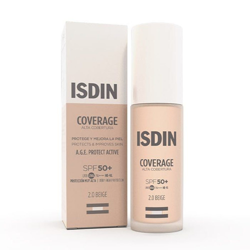 ISDIN FOTOPROTECTOR COVERAGE SPF 50+ COLOR 2.0 BEIGE