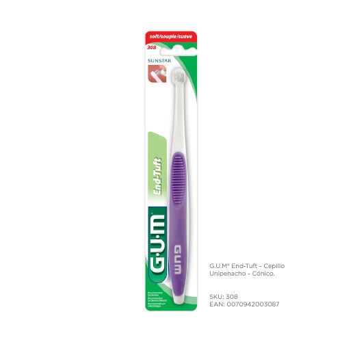Gum 308 cepillo end-tuff
